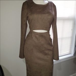 BCBGMAXAZRIA Whitley Dress with Cutout